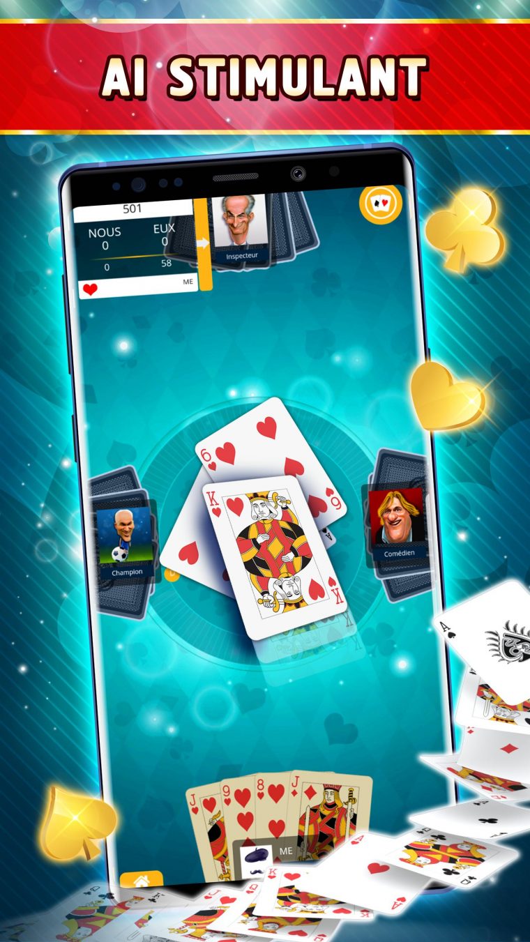 Belote Hors Ligne – Jeu De Cartes Individuel Pour Android avec Jeu De Belote A Telecharger