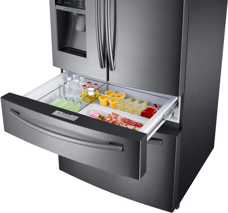 Best Buy: Samsung 28 Cu. Ft. 4-Door French Door pour Samsung 4 Door Fridge