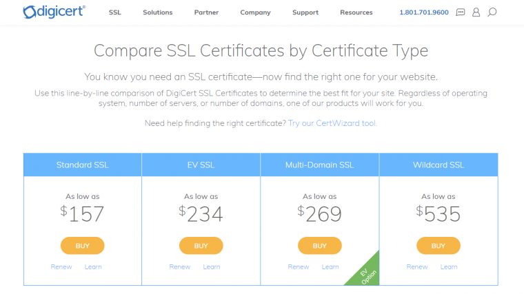 Best Ssl Certificate Services To Buy From In 2021: Get The destiné Wildcard Digicert