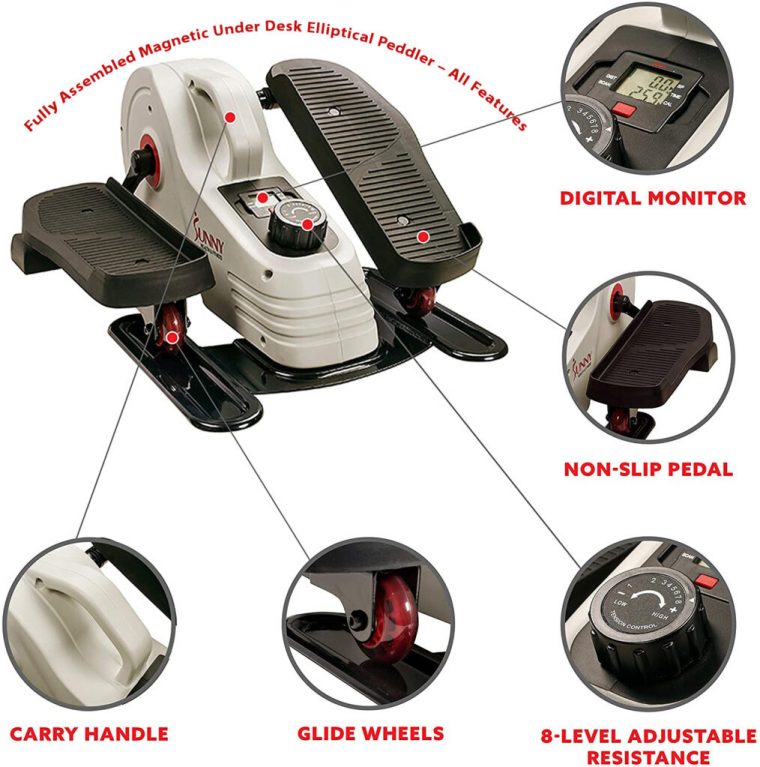 Best Under Desk Elliptical-Sf-E3872 – Cardio Machinaris dedans Machinaris