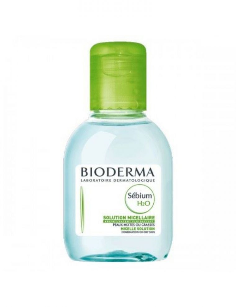 Bioderma Sebium H2O 100Ml avec Bioderma Travel Size