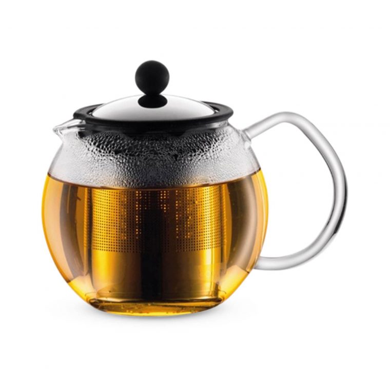 Bodum Assam Tea Press 500Ml And Stainless Filter  Kitchen à Bodum Teapots