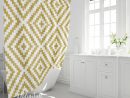 Bohemian Shower Curtain Mustard Yellow Bathroom Decor Boho destiné Mustard Bathroom Accessories