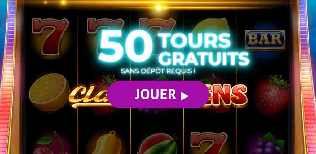 Bonus Sans Dépôt : 100 Tours Gratuits Sur Jackpotcity pour Jeux Gratuit Casino Sans Telechargement