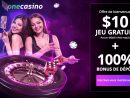 Bonus Sans Dépôt Chez One Casino Canada - 10 $ Gratuit À L concernant Casinos Gratuits Sans Telechargement Sans Inscription