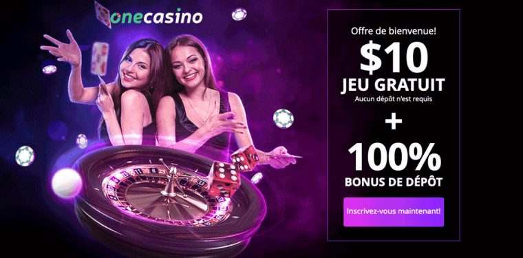 Bonus Sans Dépôt Chez One Casino Canada – 10 $ Gratuit À L concernant Casinos Gratuits Sans Telechargement Sans Inscription