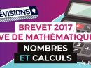 Brevet 2017 - Révisions Live De Maths : Nombres Et Calculs à Digischool Maths