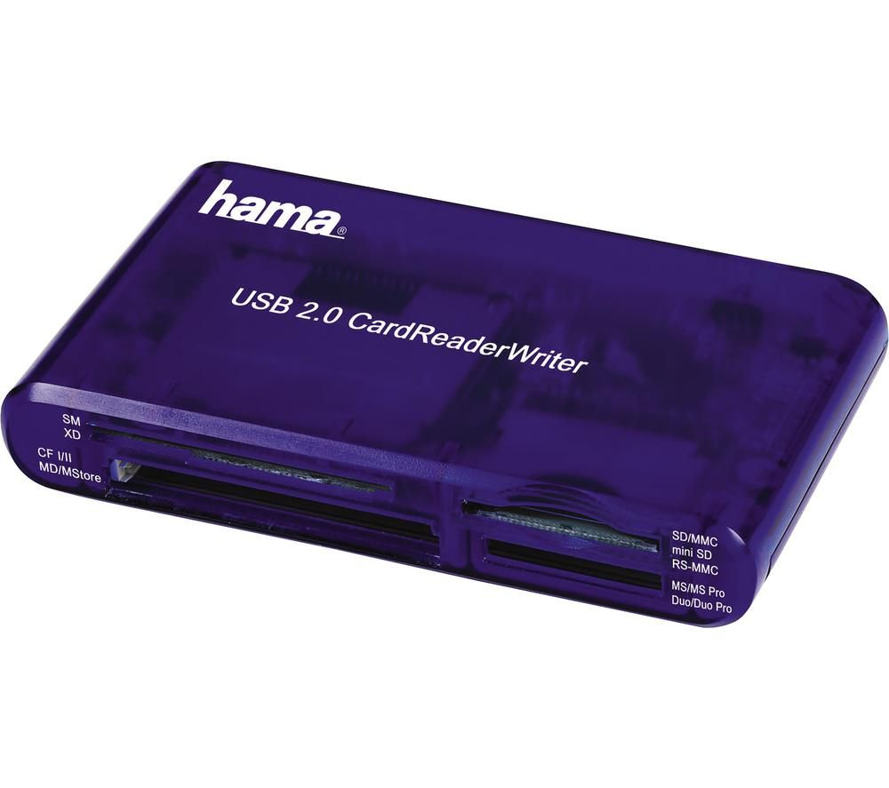 Buy Hama 35-In-1 Usb 2.0 Multi-Card Reader  Free Delivery concernant Digi Card Reader For Drivers 