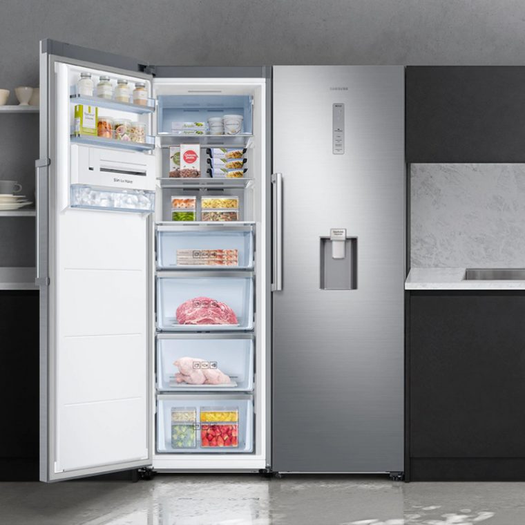 Buy Samsung Single Door Refrigerator & Vertical Freezer intérieur Samsung Fridge