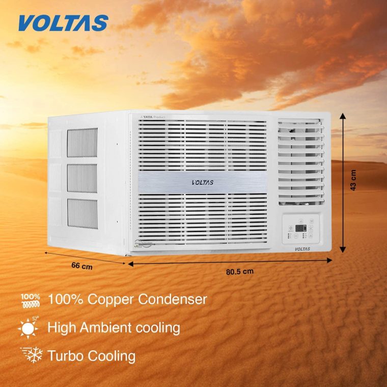 Buy Voltas 1.4 Ton 5 Star Window Ac (2021 Model, 175Lzh à Voltas Window Ac