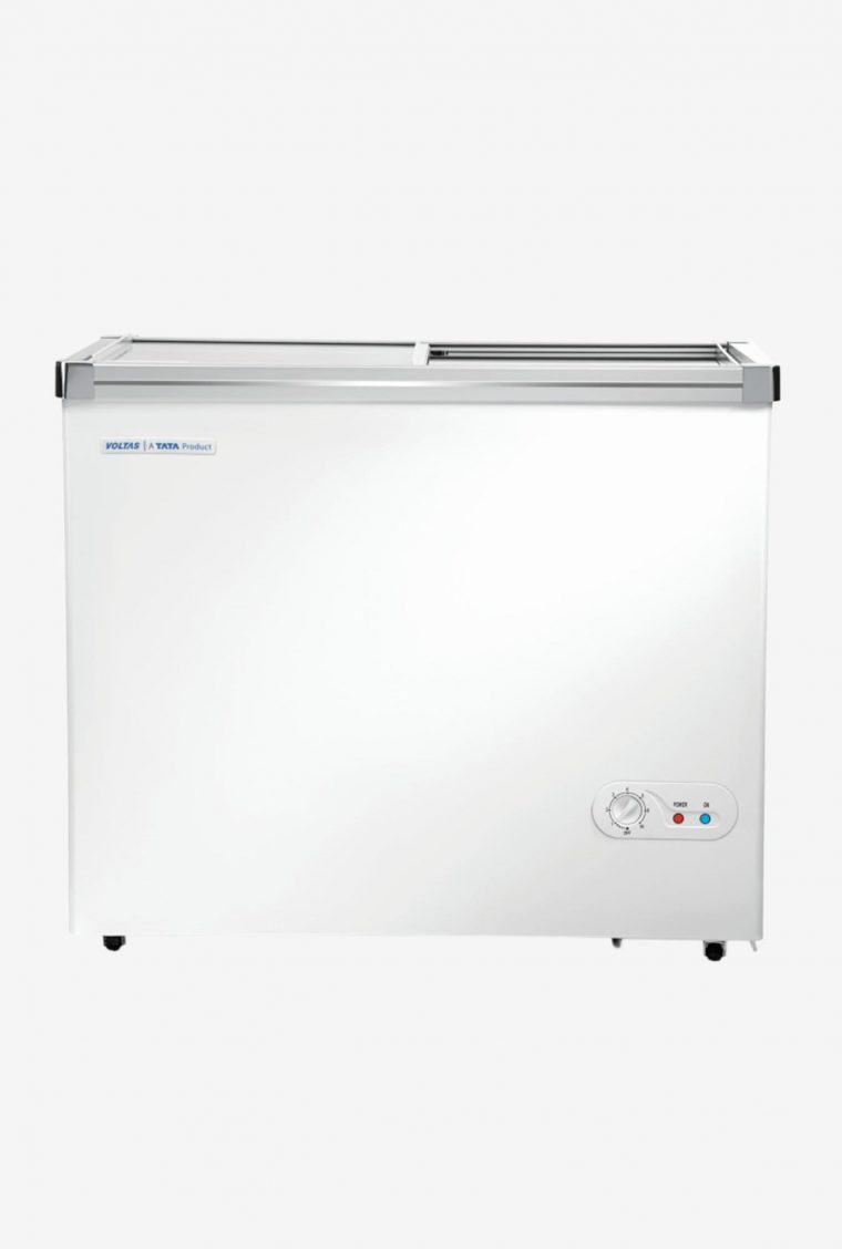 Buy Voltas 405 L Glass Top Double Door Deep Freezer destiné Voltas Freezer