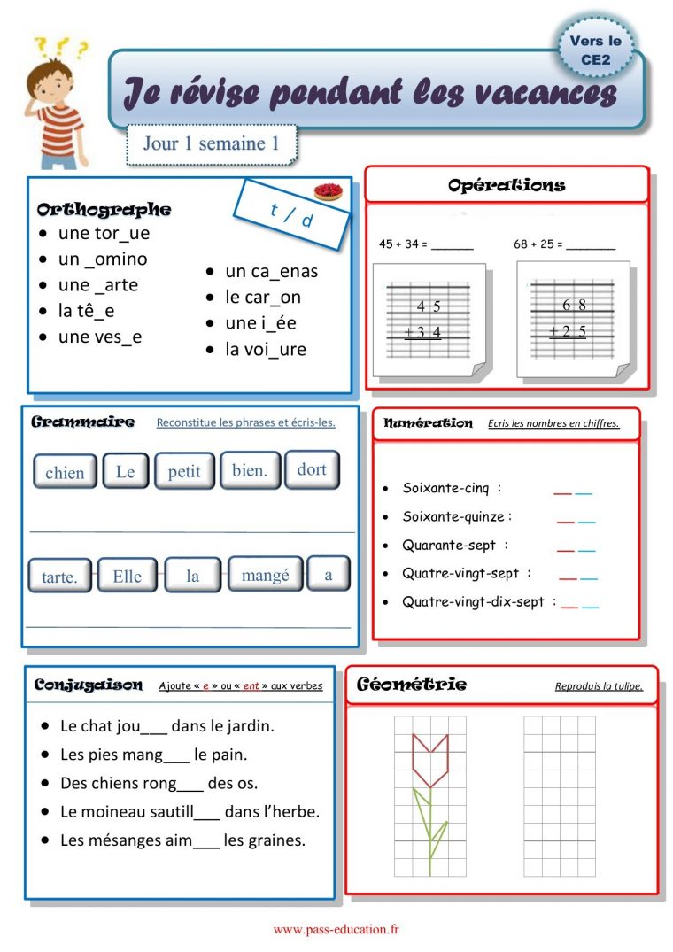 Cahier D Activité A Imprimer – Primanyc serapportantà Exercice De Francais Ce1 À Imprimer