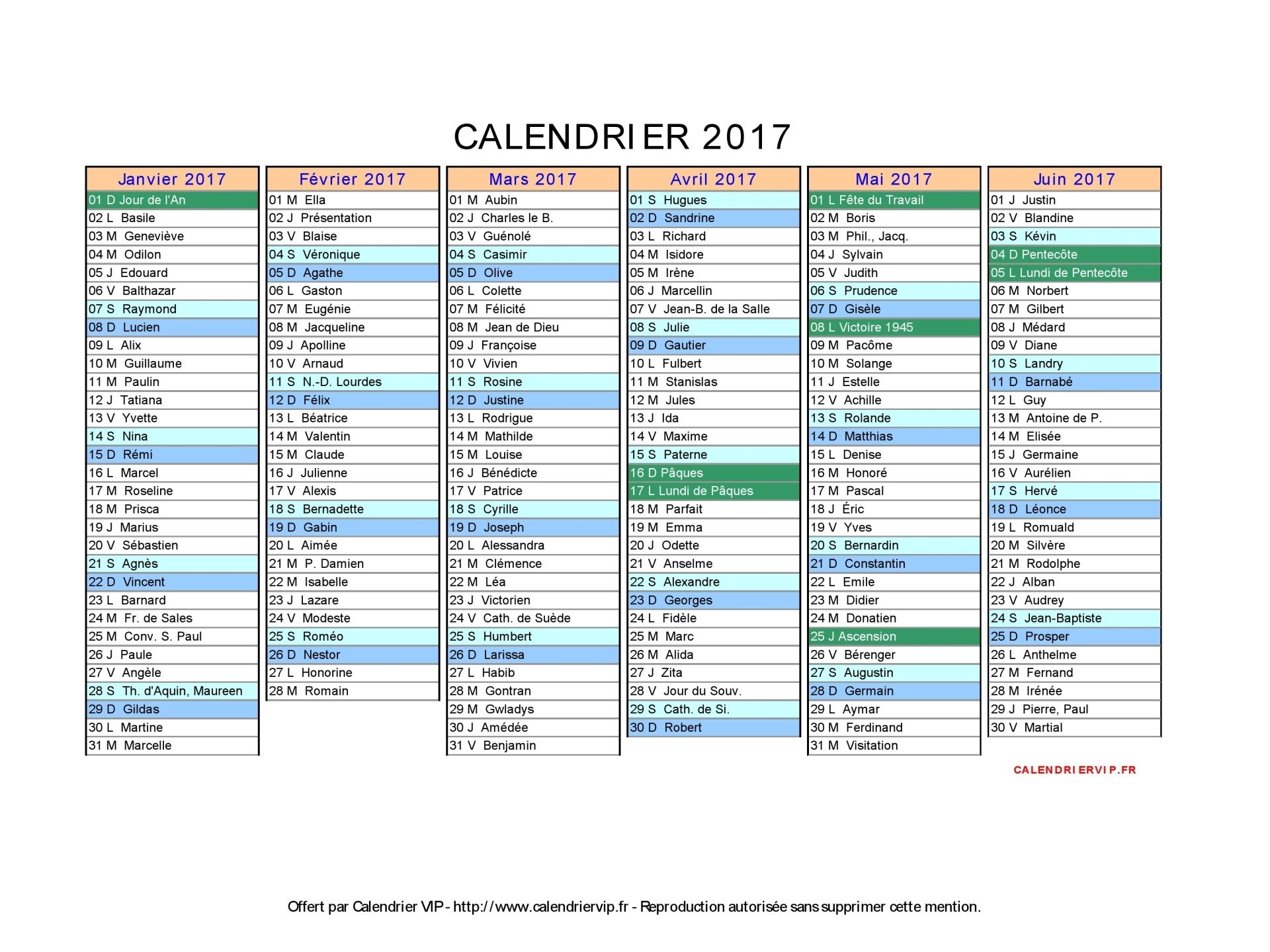 Calendrier 2017 2018 À Imprimer Gratuit En Pdf Et Excel encequiconcerne Calendrier 2017 Excel 