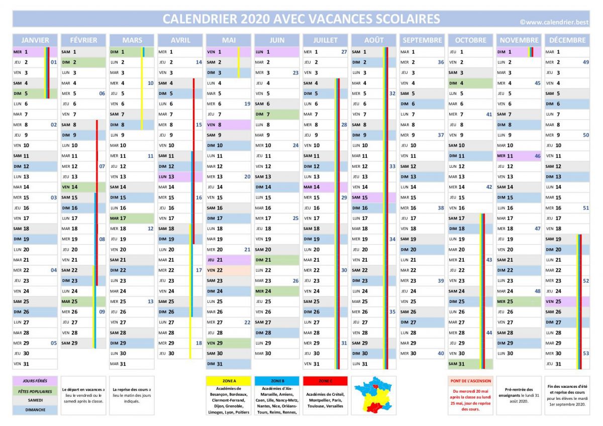 Calendrier 2019 Avec Jours Fériés Vacances Scolaires À tout Calendrier 2017 À Imprimer Avec Vacances Scolaires