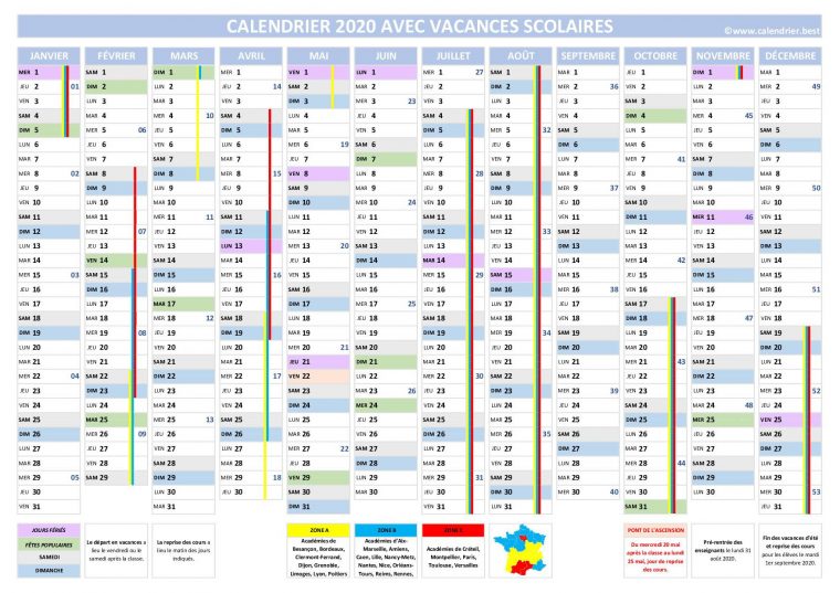 Calendrier 2019 Avec Jours Fériés Vacances Scolaires À tout Calendrier 2017 À Imprimer Avec Vacances Scolaires