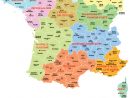 Carte De France Avec Départements Et Régions À Imprimer tout Plan Des Régions De France