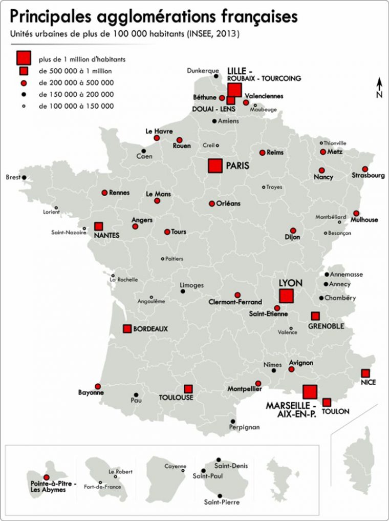 Carte Des Villes – Arts Et Voyages destiné Carte De France Avec Nom Des Villes