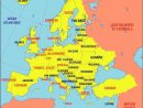 Carte Europe - Géographie Des Pays » Vacances - Guide Voyage pour Capitale Des Pays Européens