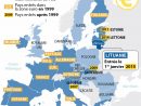 Carte Union Européenne 28 Pays  Primanyc encequiconcerne Capitale Des Pays Européens