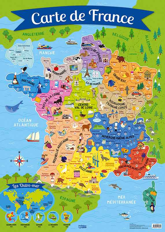Cartes De France » Vacances - Guide Voyage encequiconcerne Plan Des Régions De France 