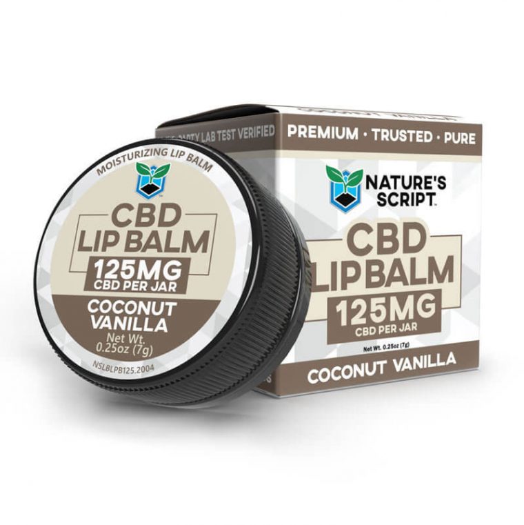 Cbd Lip Balm  Nature'S Script™ serapportantà Cbd Infused Bee Balm