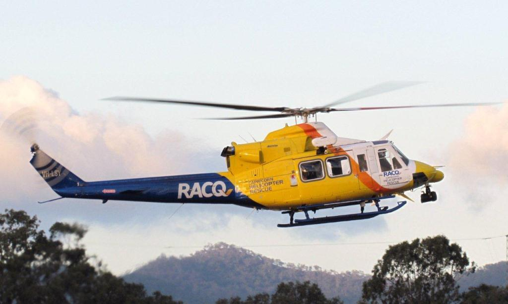 Central Queensland Plane Spotting: Civilian Helicopters pour Iad To Shd 