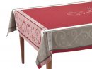 Champagne Rouge French Jacquard Tablecloth  French pour French Jacquard Tablecloths