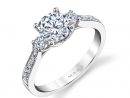 Channel Three-Stone Engagement Rings: Marks-25352-14Kw pour Shop Jewellery Under 3000000 Online