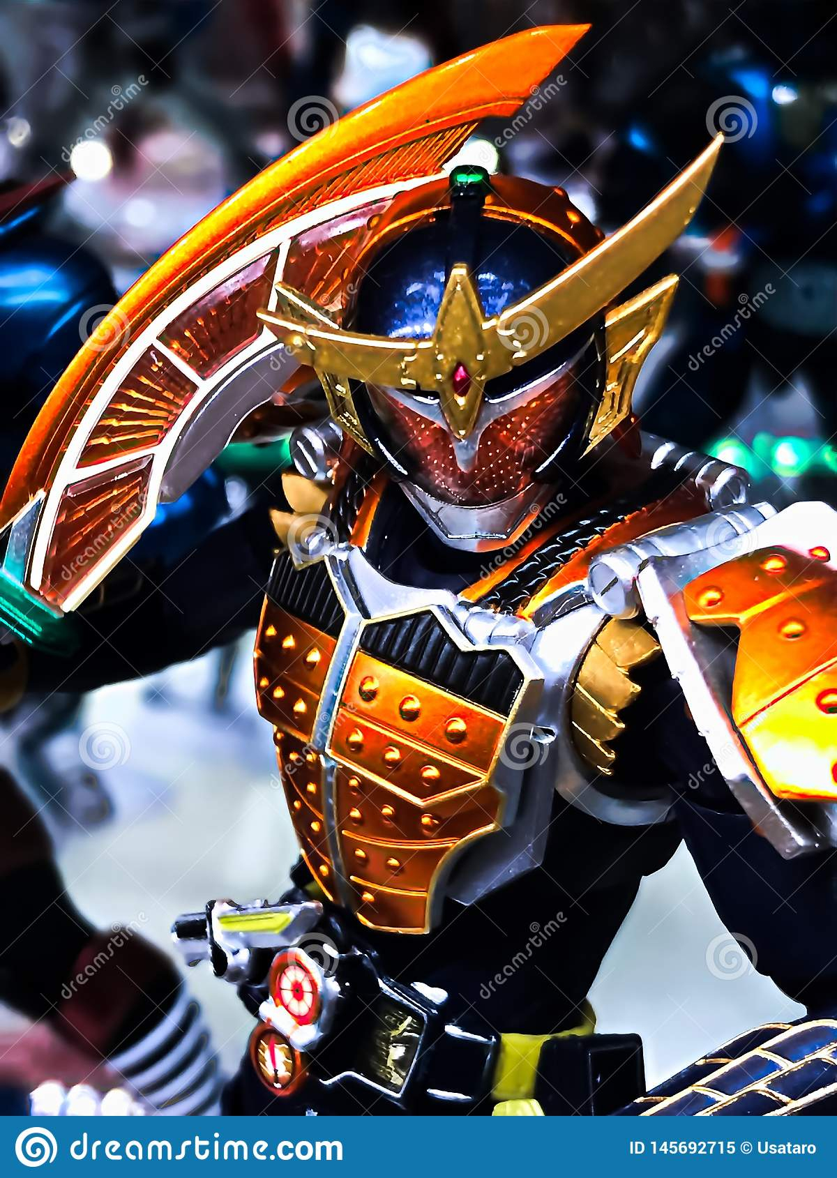 Character Name Is Kamen Rider Gaim. Editorial Image pour Kamen Rider Gaim