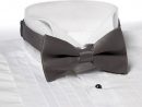 Charcoal Grey Polyester Banded Bowtie - Scpa-010-190 serapportantà Scpa Share Price