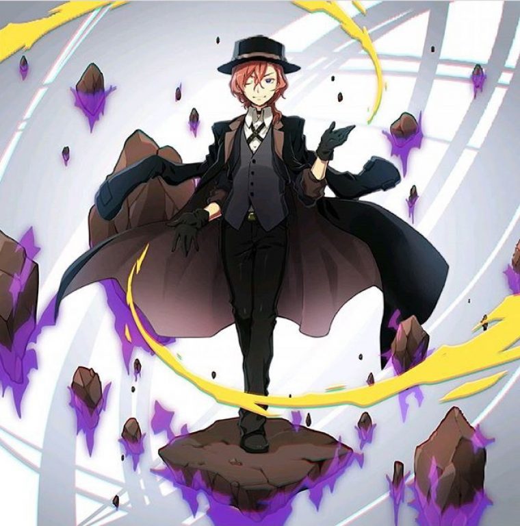 Chuuya [Ability: Gravity[  Bsd  Stray Dogs Anime intérieur Chuuya Nakahara Bsd