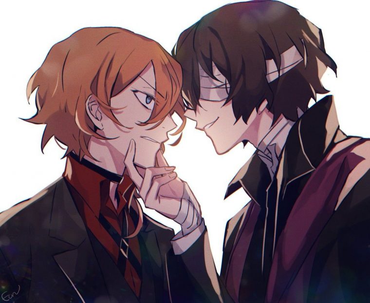 Chuya & Dazai  Stray Dogs Anime, Bongou Stray Dogs dedans Dazai Bungou Stray Dogs