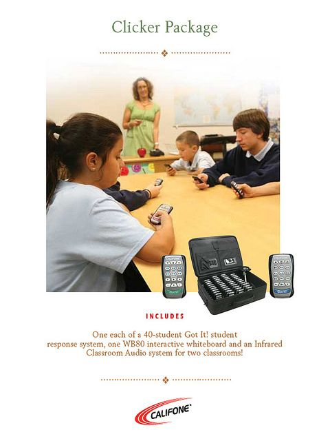 Clicker Package Includes One 40-Student Got It! Student dedans China Student Response Clicker