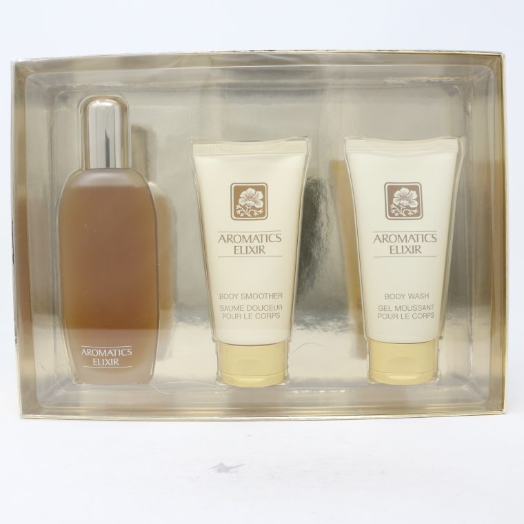 Clinique – Clinique Aromatics Elixir Riches 3-Pcs Set serapportantà Clinique Aromatics Gift Set