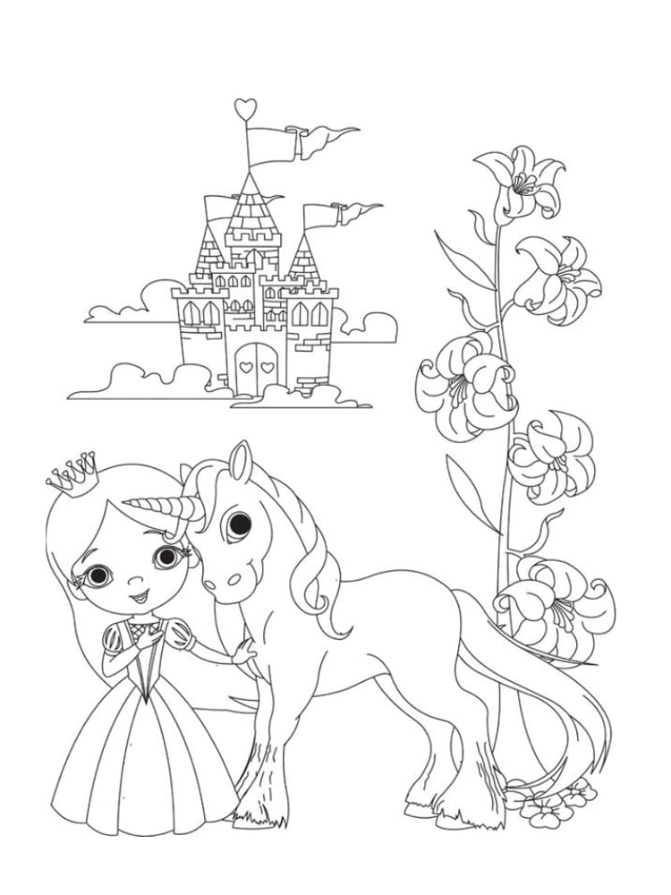 Coloriage Licorne : 20 Modèles À Imprimer Gratuitement concernant Images Gratuites À Colorier Et Imprimer 