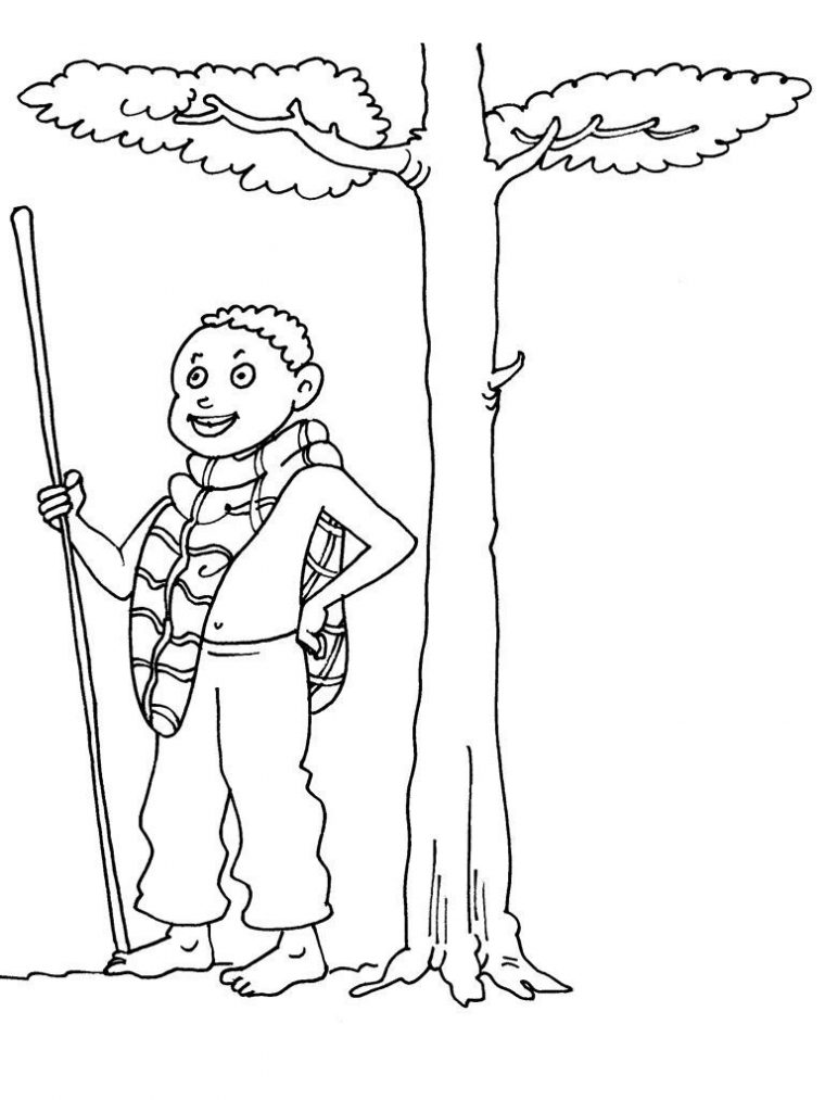 Coloriage Petit Africain 25 – Coloriage Enfants Garcons à Coloriage Village Africain