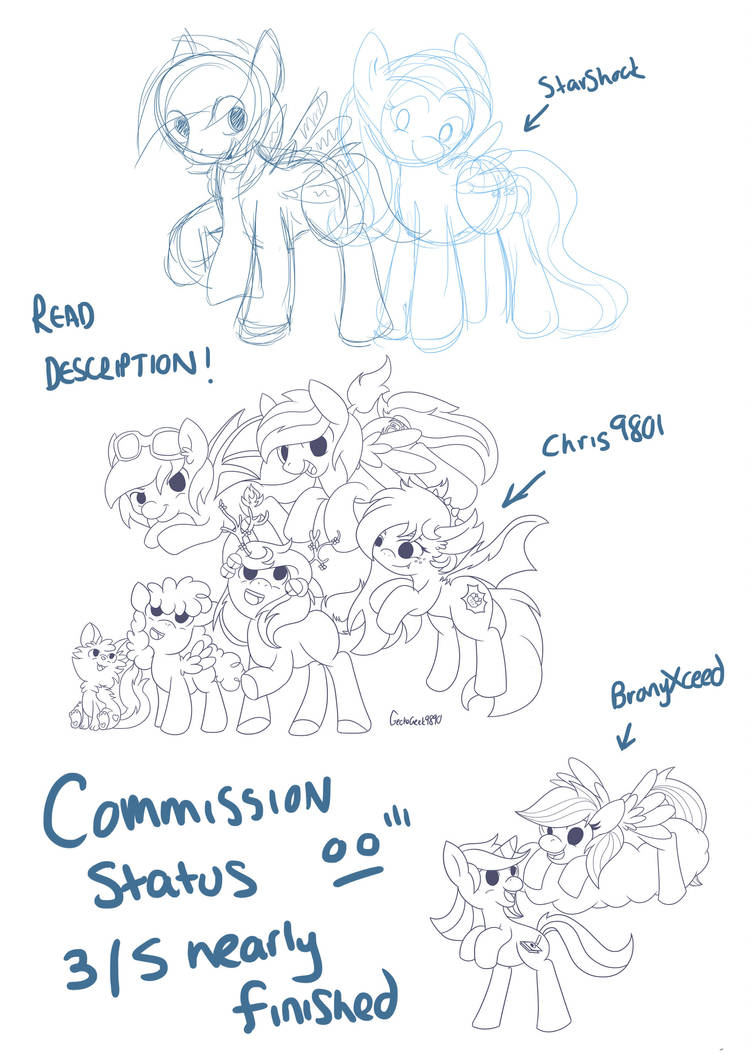 Commission Status By Geckogeek On Deviantart à Deviantart Status 