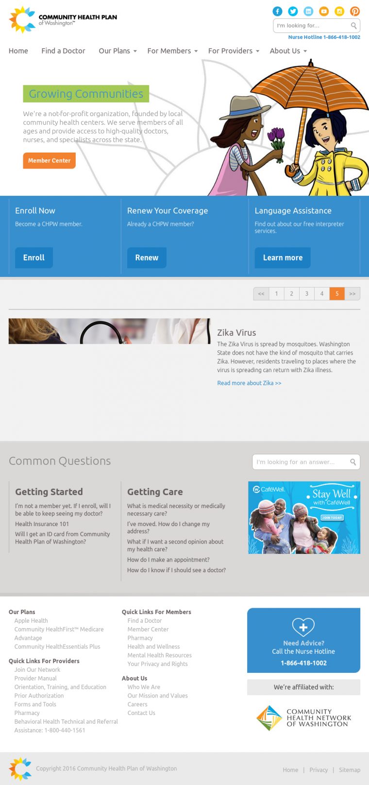 Community Health Plan Of Washington Logo – Change Comin dedans Uhcprovider