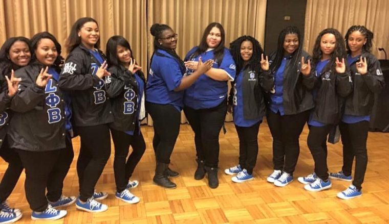 Congrats To Our New Sorors: Omicron Kappa Chapter Western tout Beta Zeta Msu