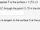Consider The Function F(X,Y)=(E^x?5X)Cos(Y). Suppose concernant Equation Above And Find The Y-Intercept B) Suppose The Point (0,10) Is On