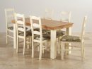 Country Cottage Dining Set In Painted Oak - 5Ft Table + 6 destiné Countrycottage Dining Room Furniture Reviews