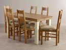 Country Cottage Dining Set In Painted Oak: Dining Table +6 tout Countrycottage Dining Room Furniture Reviews