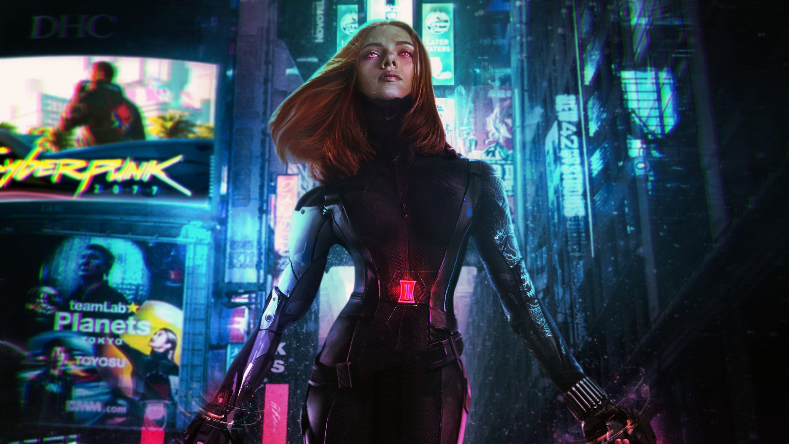 Cyberpunk 2077 Black Widow, Hd Games, 4K Wallpapers à Deviantart Wallpapers 