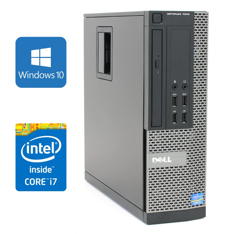 Dell Optiplex 7010 Small Desktop Quad I7 3770 3.4Ghz 4Gb avec Dell Optiplex Specs