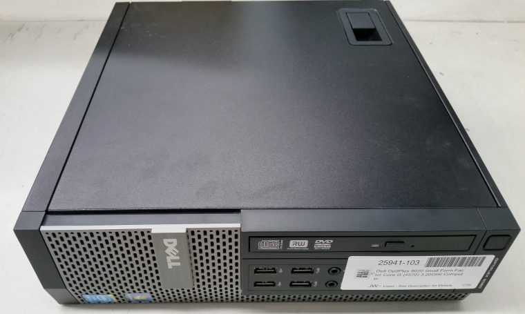 Dell Optiplex 9020 Small Form Factor – Lot 951509  Allbids serapportantà Optiplex 9020