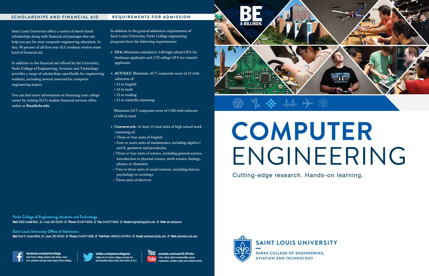 Department Of Computer Engineering Brochure By Parks intérieur Software Engineering Bootcamp St Louis 