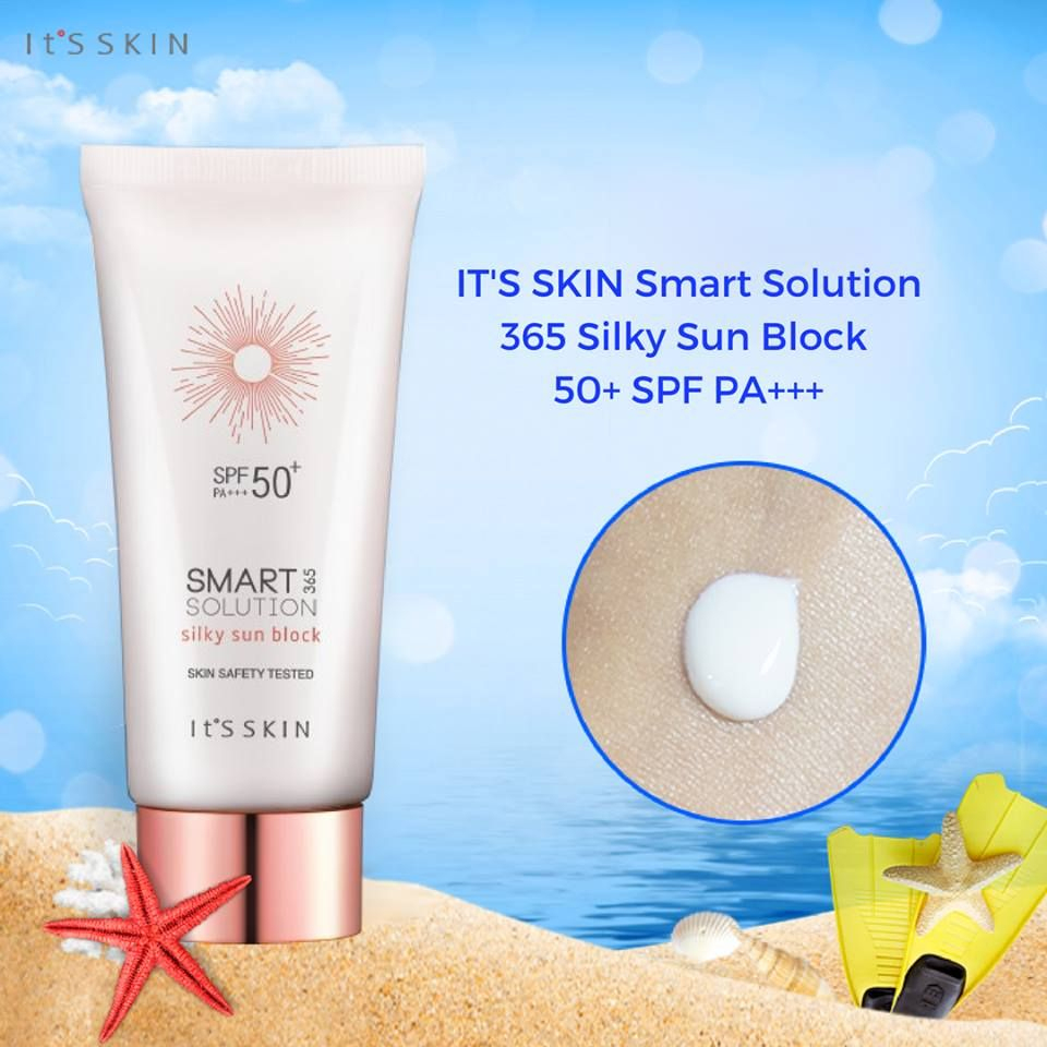 Der 'Smart Solution 365 Silky Sun Block' Von It'S Skin concernant Thalgo Kosmetik Online Kaufen