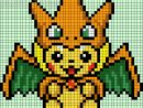 Dessin Pixel Pikachu - Les Dessins Et Coloriage avec Dessin A Imprimer Pixel