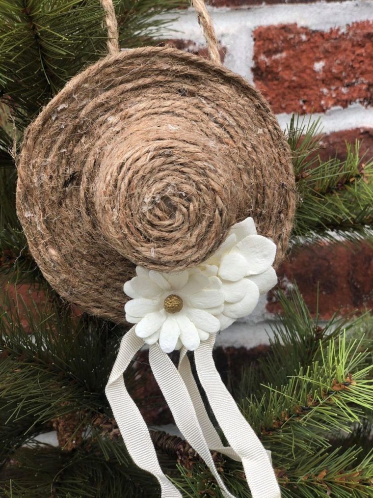 Diy Spring Hat Ornament – The Shabby Tree  Spring Hats concernant Shabby Tree