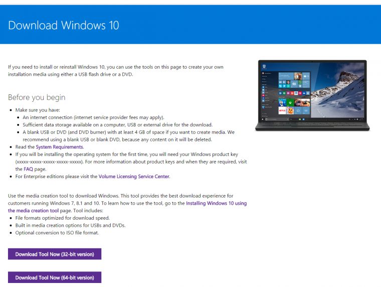 Download Windows 10 To A Usb Flash Drive Or Iso File With pour Windows 10 Reddit